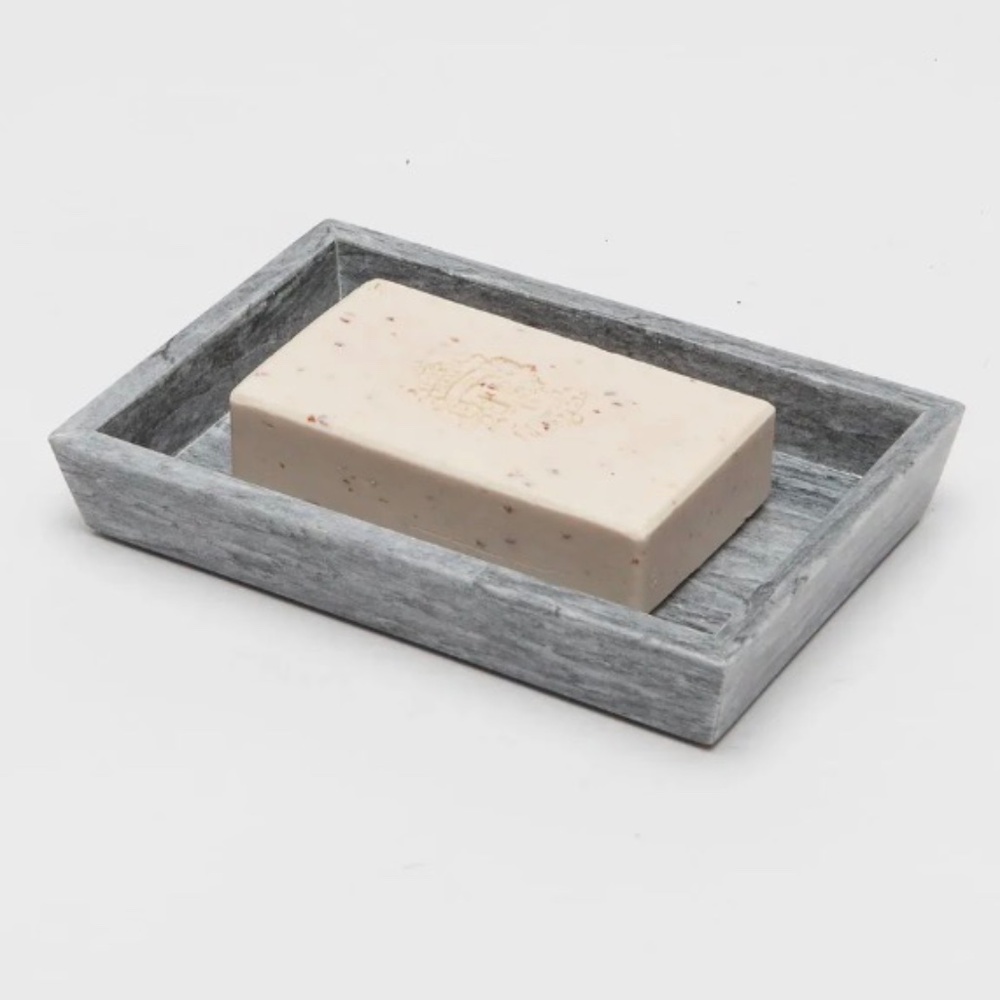Pigeon & Poodle Milan Soap Dish In Gray